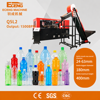 Machine de soufflage par étirage PET Eceng Q5L2 1500BPH à cavité unique, dédiée aux bouteilles d'huile de cuisson de qualité alimentaire de 3L et 5L