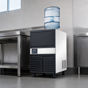 Machine à glaçons en cubes automatique en acier inoxydable pour comptoir, idéale pour cafés et restaurants – Meilleures ventes d'équipements commerciaux - Product Image 6