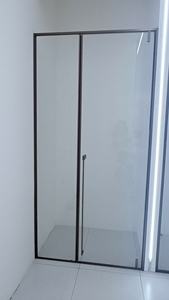 Porte coulissante de douche en verre trempé de haute qualité pour salle de bain, verre trempé de 10 mm d'épaisseur, porte en verre trempé 10x8 - Product Image 6