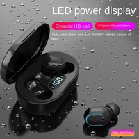 Écouteurs sans fil TWS à réduction de bruit, son stéréo HIFI, casque de jeu avec microphone intégré, autonomie de 10 à 15 heures, sans commande tactile