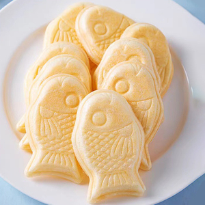 Ingrédients de pâtisserie en gros pour desserts DIY, plateau de collations en forme de poisson, bonbons Monaka, gâteaux de riz gélifiés - Product Image 1