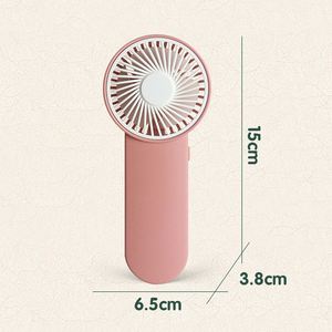 Ventilador Portátil de Mano, Mini Ventilador USB Recargable, Silencioso, Potente y Compacto para Refrigeración Personal en Casa, Oficina, Viajes y Actividades al Aire Libre - Product Image 2