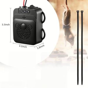 Répulsif à ultrasons professionnel pour oiseaux (pour les chauves-souris) avec lumières stroboscopiques LED, piles rechargeables, plastique écologique - Product Image 2