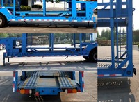Semi-remorque porte-voitures en acier JINFENG à 2/3 essieux, double pont, robuste, avec train de roulement, couleur personnalisée, capacité de charge de 20001 à 25000 kg