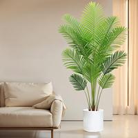 Vente en gros de palmier de Madagascar plante en pot pour décoration extérieure d'intérieur arbre paysage plantes artificielles palmier lumière areca palmier