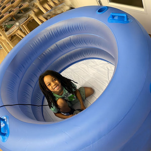 Fábrica OEM partera hogar nacimiento <span class=keywords><strong>hipnoparto</strong></span> blanco PVC inflable nacimiento piscina en una caja profesional - Product Image 2