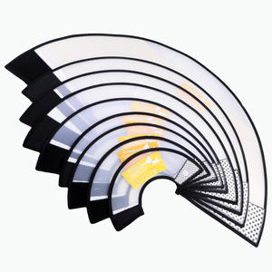 <span class=keywords><strong>Collar</strong></span> de cuello de plástico sólido antiarañazos antimordedura de <span class=keywords><strong>Elizabeth</strong></span> Pet Supplies para gatos y perros cinta impresa en estilo de dibujos animados - Product Image 1