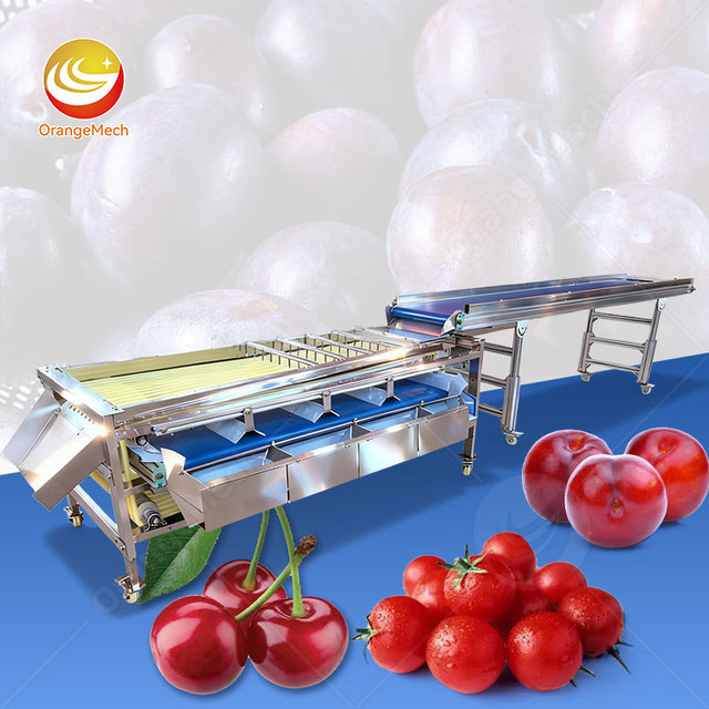 ORME Industrial Potato Olive Grade Machine Lemon Fruit Sorter Grader Tomato Wash and Sort Machine