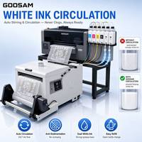 9 colores de transferencia de calor 2 cabezas Xp600 I3200 cabeza ropa camiseta máquina de impresión 13 pulgadas rollo DTF impresora conjunto completo