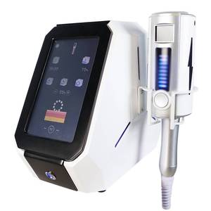 Rouleau de massage de bureau 2-en-1, machine amincissante, thérapie par micro-vibrations, améliore le drainage lymphatique, élimine les toxines, 675 tr/min, visage - Product Image 1