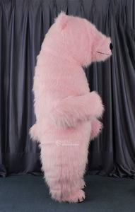 Costumi Gonfiabili di Alta Qualità da 2m/2.6m/3m di <span class=keywords><strong>Orso</strong></span> Polare e Panda Rosa, Costumi da Mascotte di <span class=keywords><strong>Orso</strong></span> Polare Cartoon per Feste - Product Image 3