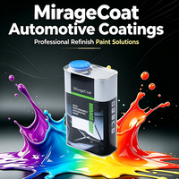 MirageCoat 2K 4:1:4 Rapport de mélange Vernis acrylique transparent haute brillance et durcisseur Peinture automobile pour retouche Usine Vente en gros