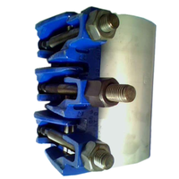Haute pression CR-1 CR-2 tuyau de réparation pince pour la fonte en acier ciment PE PVC FRP PN16 tuyau pinces pour la réparation rapide des prix