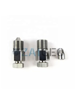 Pièces détachées pour jet d'eau Jet Edge H2O 400008-3 A-0792-3 10079655 C-10-0008 Adaptateur HP 3/8\"M X 9/16\"F pour découpeuses à jet d'eau