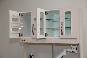 Cabinet dentaire 12 heures cabinet dentaire Consoles Salle de traitement Dentiste avec évier et comptoir cabinet dentaire arrière - Product Image 5