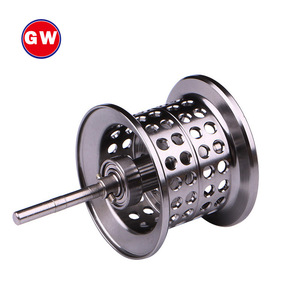 Carrete de pesca Guangwei con bobina de acero inoxidable para pesca en el mar, uso con mano izquierda o derecha - Product Image 1
