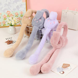 Orejeras Divertidas con Orejas de Conejo y Bolsa de Aire, Unisex para Estudiantes, Cálidas para el Invierno 2024 - Product Image 1