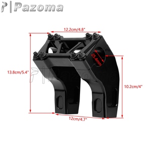 แฮนด์บาร์แบบคลับสไตล์พร้อมตัวยกสำหรับรถฮาร์เลย์ ไดน่า ซอฟเทล สปอร์ตสเตอร์ XL ไอรอน 1200 XL1200NS <span class=keywords><strong>883</strong></span> XL883 ขนาด 1 นิ้ว - Product Image 2