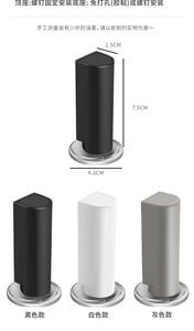 Protection anti-collision et anti-vent, acier inoxydable, appartement, salon, sans perçage, amortissement silencieux, porte de salle de bain d'hôtel - Product Image 6