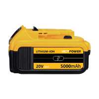 Baterai Pengganti 2/4/8-Pak untuk DW 20V MAX 6.0Ah 5000mAh DCB206 DCB207 DCB204 DCB201 DCB200