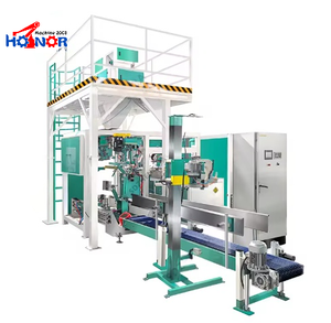 Machine d'emballage automatique pour riz, sucre, <span class=keywords><strong>sel</strong></span>, aliments pour animaux, granulés, 10 kg, 25 kg, 50 kg, machine d'emballage automatique - Product Image 1