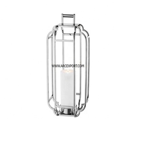 Nuevo último diseño, linterna pulida brillante chapada en oro, Material de Metal de primera calidad, candelabro de linterna al precio más bajo - Product Image 2