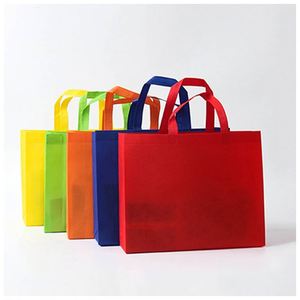 Sac promotionnel en non-tissé écologique recyclé de haute qualité, réutilisable pour les courses - Product Image 5