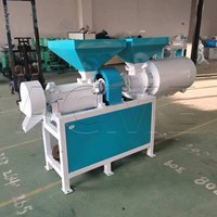 Machine de dégermination et de mouture de maïs automobile chinoise, équipement de moulin à posho, moulin à farine de maïs, broyeur de semoule