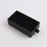 Nouvelle Arrivée Boîte d'emballage personnalisée pour téléphone, mignonne et unique, en forme de parfum hexagonal, transparente, mini boîte en papier artisanal pour bijoux