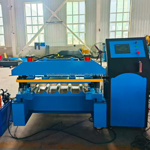 Máquina formadora de rollos de una sola capa con sistema de corte Lamina Machines Pour Fabrication Des Toles <span class=keywords><strong>Maquia</strong></span> Formadora De Rollos - Product Image 5