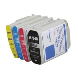 ตลับหมึก H-940 ใช้ได้กับเอชพี 940xl ออฟฟิศเจ็ท 8000 8500 เครื่องพิมพ์สีดำ XL ความจุสูง - Product Image 1