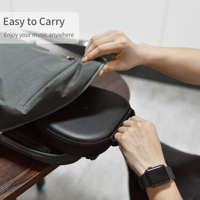WiWU Waterproof Smart Carry Bag Protective Case for AirPods Max Sleep Model Headphone Staying Power Accessory