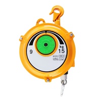 Équilibrage de force à ressort pour tour, 3-5 kg, avec suspension par câble, treuil auto-arrêt, 1,5 m, plage de température 0~+50°C, finition vernie, garantie 1 an