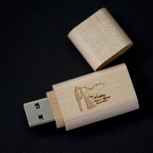Экологичный деревянный <span class=keywords><strong>USB</strong></span> флэш-накопитель для 2,0, 4 ГБ, 8 ГБ, 16 г, 32 ГБ, 64 ГБ - Product Image 2