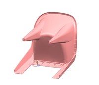 Molde de silla de plástico, brazo de ocio, precio directo de fábrica, personalizado, nuevo diseño