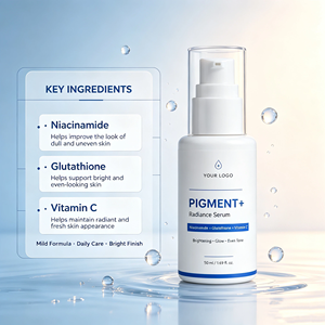 Suero Facial con Niacinamida, Glutatión y Vitamina C para el Cuidado de la Piel, Suero Iluminador, Marca Privada OEM - Product Image 2