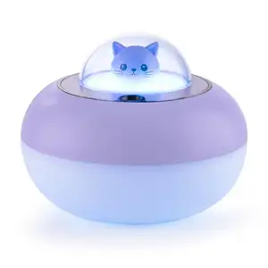 2023 Baru 300Ml USB, Mini Air Humidifier Hadiah Kreatif Adorable Kucing Keren Kabut Desktop Portabel Ultrasonik Aroma Diffuser/