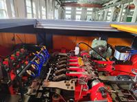 Machine à riveter à froid DURA de haute précision 380V avec moteur PLC, pour la fabrication de rivets en acier inoxydable, type 5 matrices 5 coups