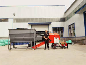 Nouvelle presse à balles rondes automatique de 80 kg avec moteur pour utilisation agricole - Product Image 5