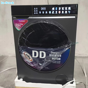 <span class=keywords><strong>Lave</strong></span>-linge séchant frontal X 15 kg avec capacité de séchage de 8 kg, moteur Inverter DD, lavage vapeur, machine automatique autonome - Product Image 1