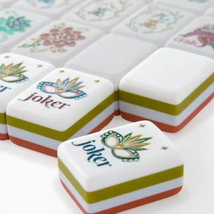 Fichas <span class=keywords><strong>de</strong></span> Mahjong Americanas <span class=keywords><strong>de</strong></span> Diseño Personalizado, Material Acrílico, Impresión a Color, <span class=keywords><strong>para</strong></span> Noches <span class=keywords><strong>de</strong></span> Juego en Familia y Diversión en el Hogar - Product Image 3