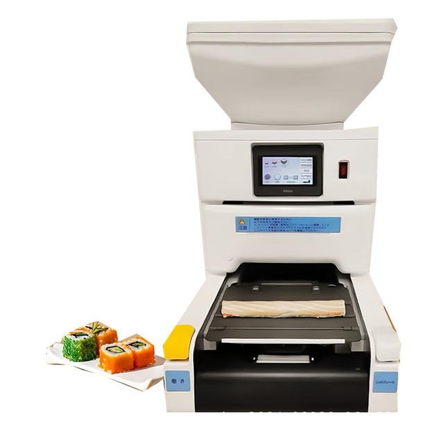 Hot Sale Automatic Sushi Rice Mat Sheet Maker Electric Rice Ball Sushi Maker Making Machine