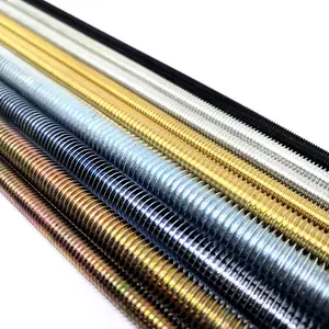 Classifique 10,9 <span class=keywords><strong>B7</strong></span> rosqueou a haste 2 medidores Parafuso prisioneiro resistente para o conjunto da maquinaria industrial - Product Image 4