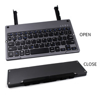 Nouveau clavier sans fil pliable USB JOMAA Harmonica Mini rechargeable ultra fin pour tablette et téléphone portable