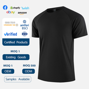 Nuova T-shirt in Seta Ghiaccio 2024, Asciugatura Rapida, Polylon Multicolore, Manica Corta Estiva, Taglia Grande, Comoda per <span class=keywords><strong>Sport</strong></span> e Tempo Libero - Product Image 4