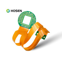 PCBA hybride flexible professionnel OEM à 6 couches en matériau FR4 PI avec ENIG et approvisionnement en composants BOM pour dispositifs de santé connectés portables