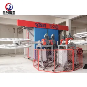 Plastic Rotational Molding Machine Cooler Box Making Machine Carrousel Rotomolding Machine