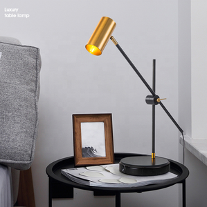 Led bảo vệ mắt học tập Bàn sắt rèn đèn dài cánh tay gấp đèn bàn cho sinh viên Đọc Sách Làm việc nghiên cứu văn phòng - Product Image 6