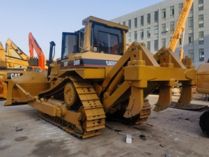 รถดันดิน CAT D8R มือสองสมรรถนะสูง เครื่องจักรก่อสร้างมือสอง รถดันดินแคตเตอร์พิลลาร์สำหรับขาย - Product Image 5