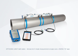 เครื่องวัดอัตราการไหลแบบอัลตราโซนิกชนิดหนีบ Krohne-OPTISONIC 6300 P สำหรับการวัดอัตราการไหลชั่วคราว - Product Image 5